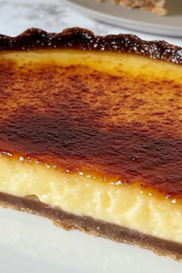 Indulge in Creamy Creme Brulee Pie | Personal Chef Recipe