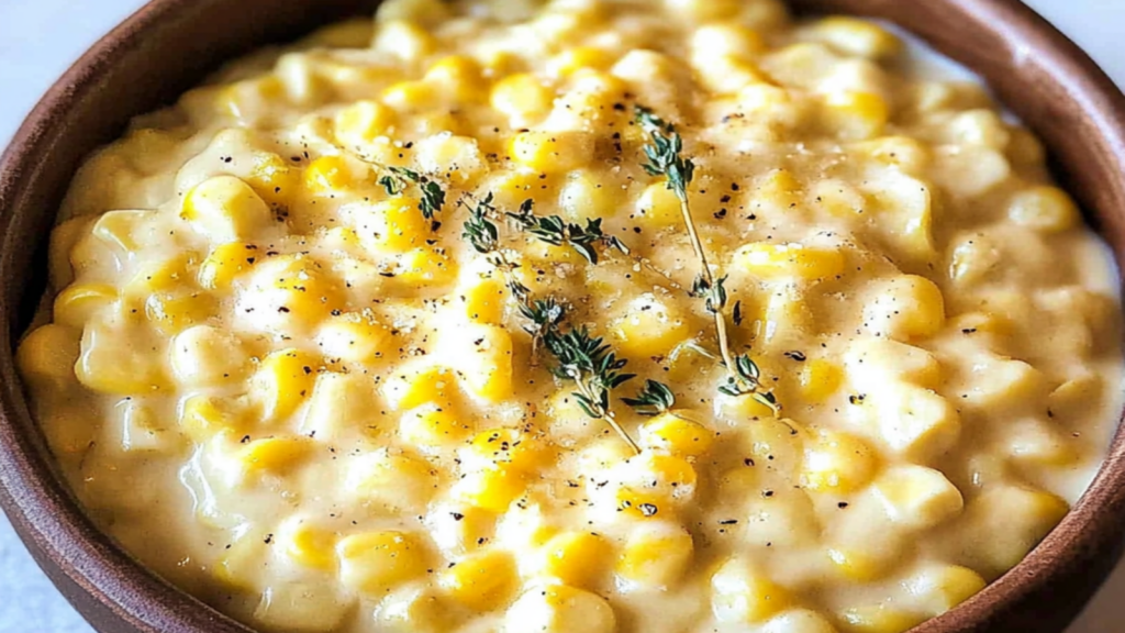Easy 15-Minute Creamed Corn Recipe Delight