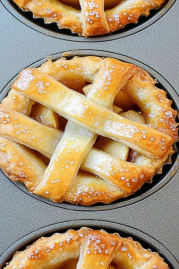 Easy Muffin Tin Mini Apple Pies Recipe
