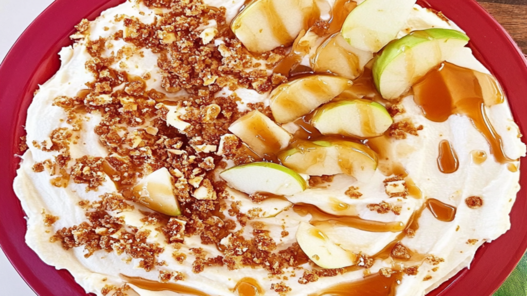 Indulge in This Easy Caramel Apple Cheesecake Dip Recipe