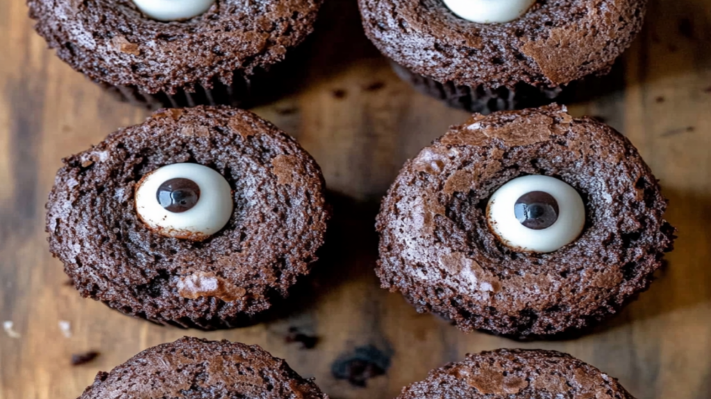 Spooky Eyeball Brownies: Delightful Vegetarian Treats