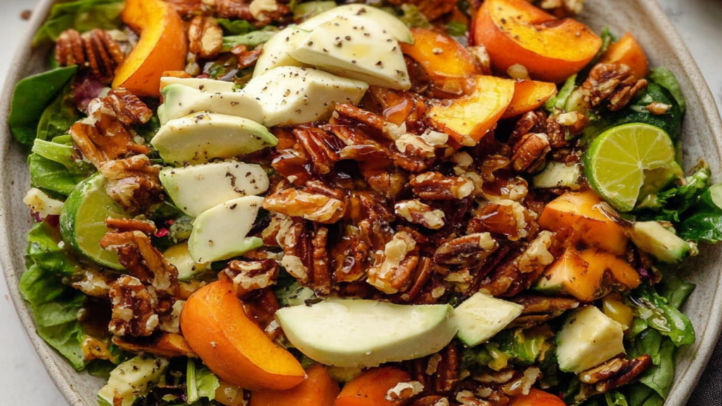 Fall Salad with Maple-Lime Dressing Recipe