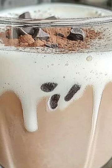 Enchanting Ghost Chocolate Milk (avec lait végétal) Recipe