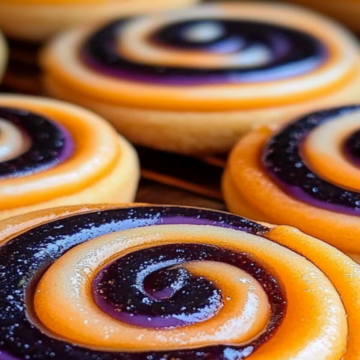 Halloween Pinwheel Sugar Cookies Recipe to Try