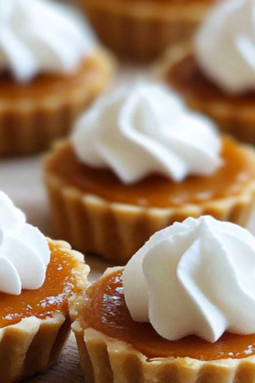 Mini Pumpkin Pies: A Fall Delight Recipe