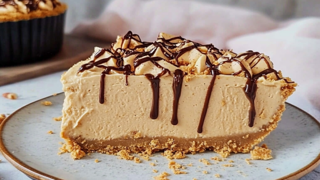 No Bake Peanut Butter Pie Recipe Delight