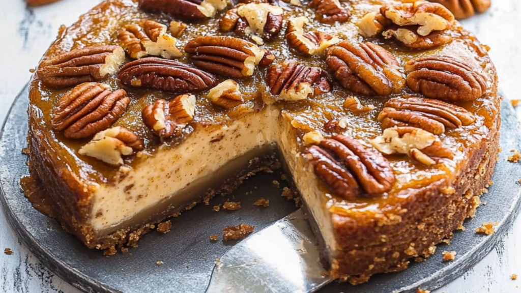 Pecan Pie Cheesecake Bars You’ll Love!
