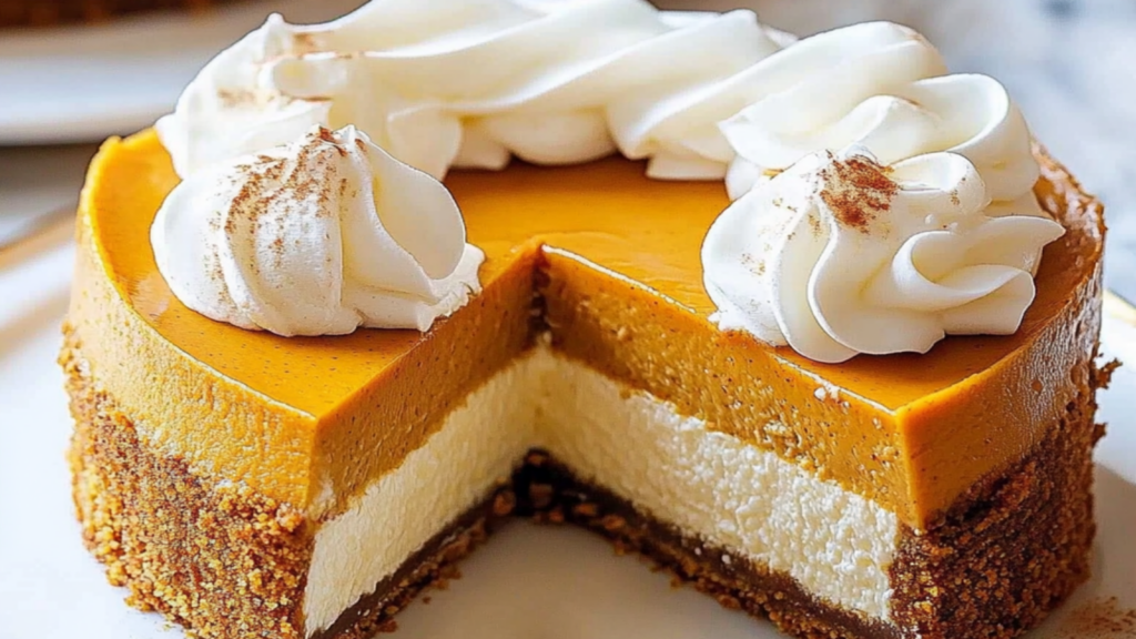 Indulge in Creamy Pumpkin Cheesecake - Fall Favorite Recipe