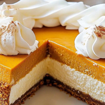 Indulge in Creamy Pumpkin Cheesecake - Fall Favorite Recipe