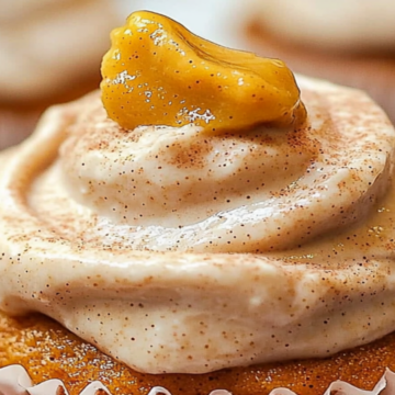 Pumpkin Cupcakes with Cinnamon Cream Cheese Frosting