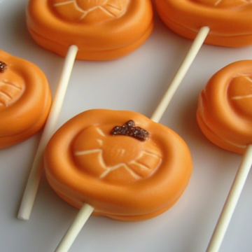 Pumpkin Marshmallow Lollipops Recipe