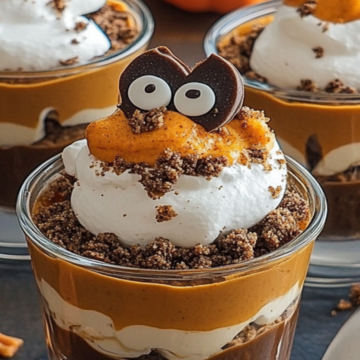 Pumpkin Patch Dirt Cups for Fall Fun
