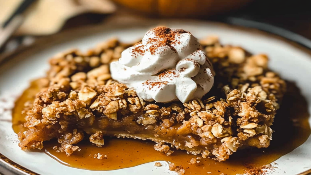 Pumpkin Pie Crisp: A Cozy Fall Dessert Delight
