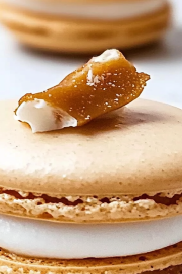 Pumpkin Pie Macarons for Fall Delights