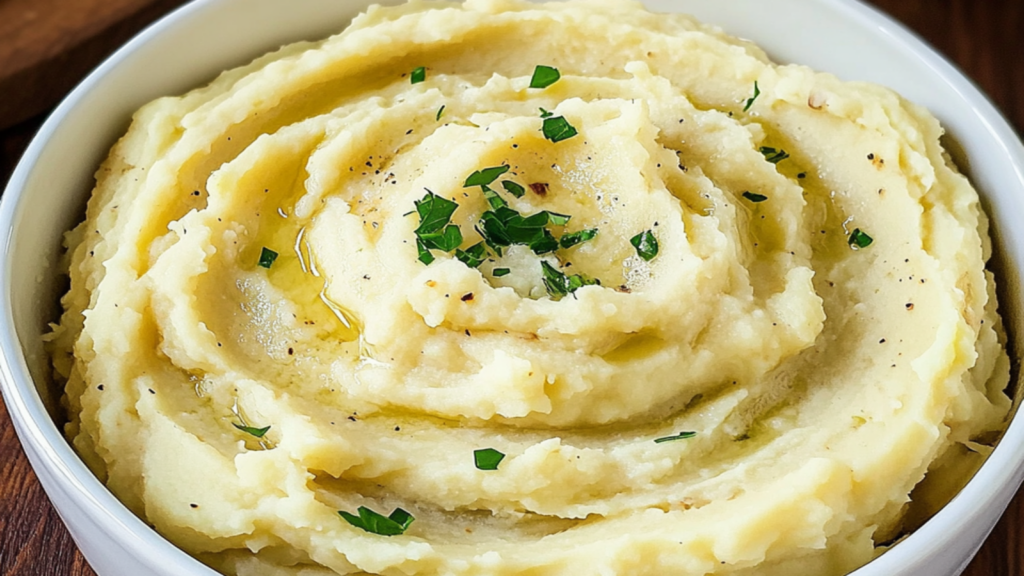 Creamy Roasted Garlic Mashed Potatoes Recipe Delight