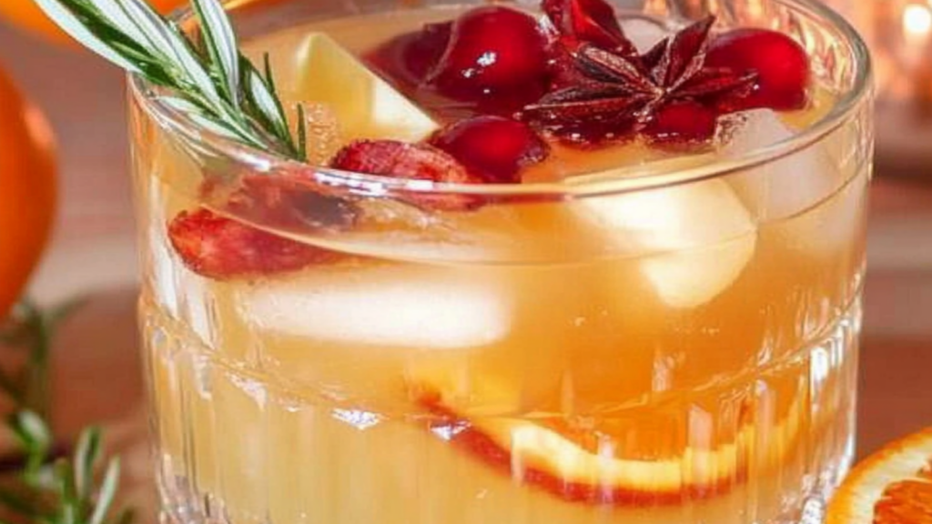 Festive Thanksgiving Punch: Perfect Holiday Cocktail & Mocktail