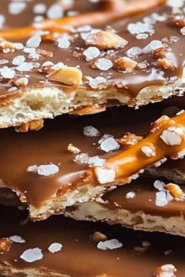 The Best Salted Caramel Pretzel Bark: Sweet & Salty Delight