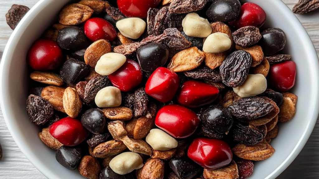 Spooky Vampire Bite Trail Mix Recipe for Halloween Fun
