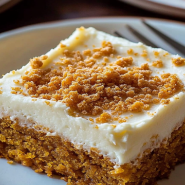 Pumpkin Bars: Soft & Moist with Cream Cheese Frosting