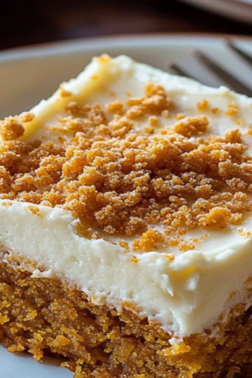 Pumpkin Bars: Soft & Moist with Cream Cheese Frosting