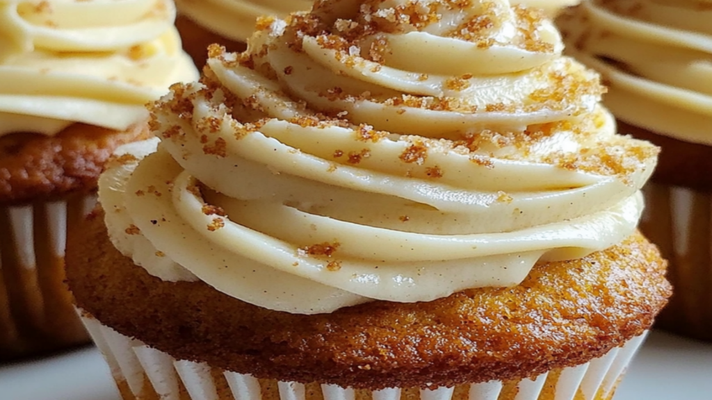 Pumpkin Cupcakes Recipe | Desserts