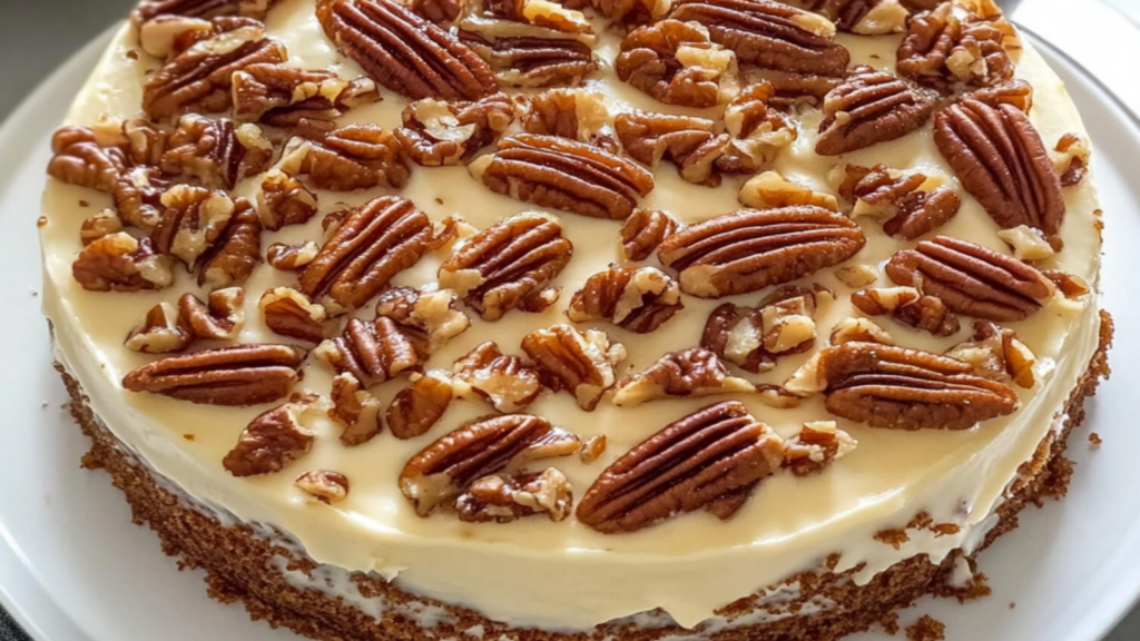 Homemade Butter Pecan Cake Recipe