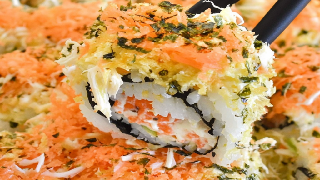 Easy Sushi Bake: A Cheesy Delight Recipe