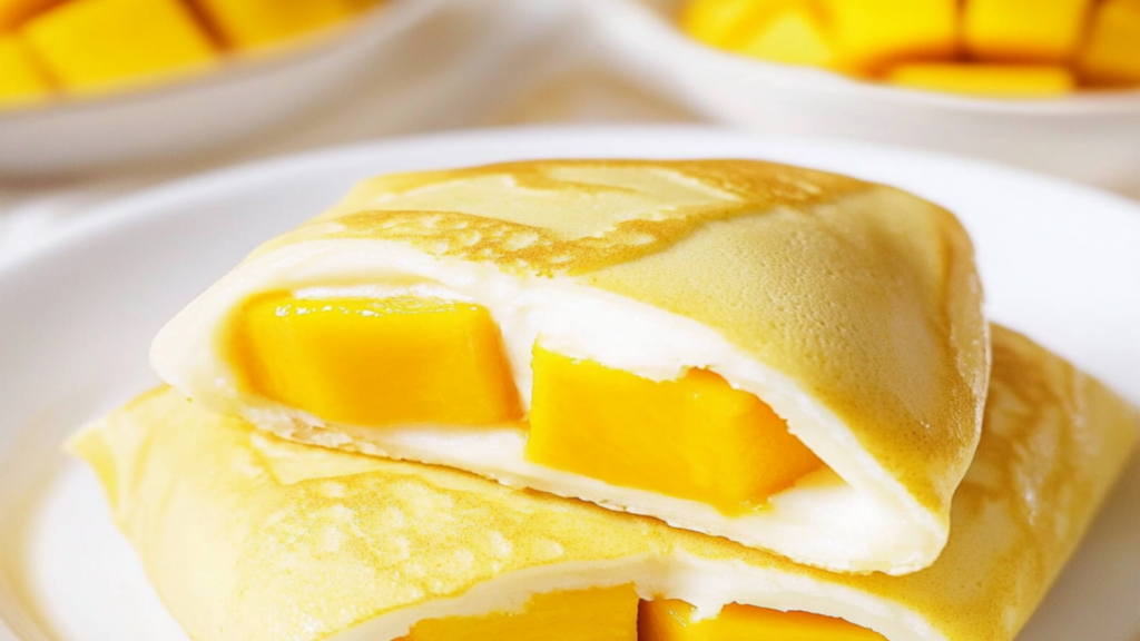 Hong Kong Style Mango Pancake Recipe