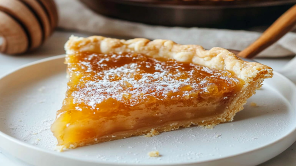 Salted Honey Pie Recipe for Cozy Evenings