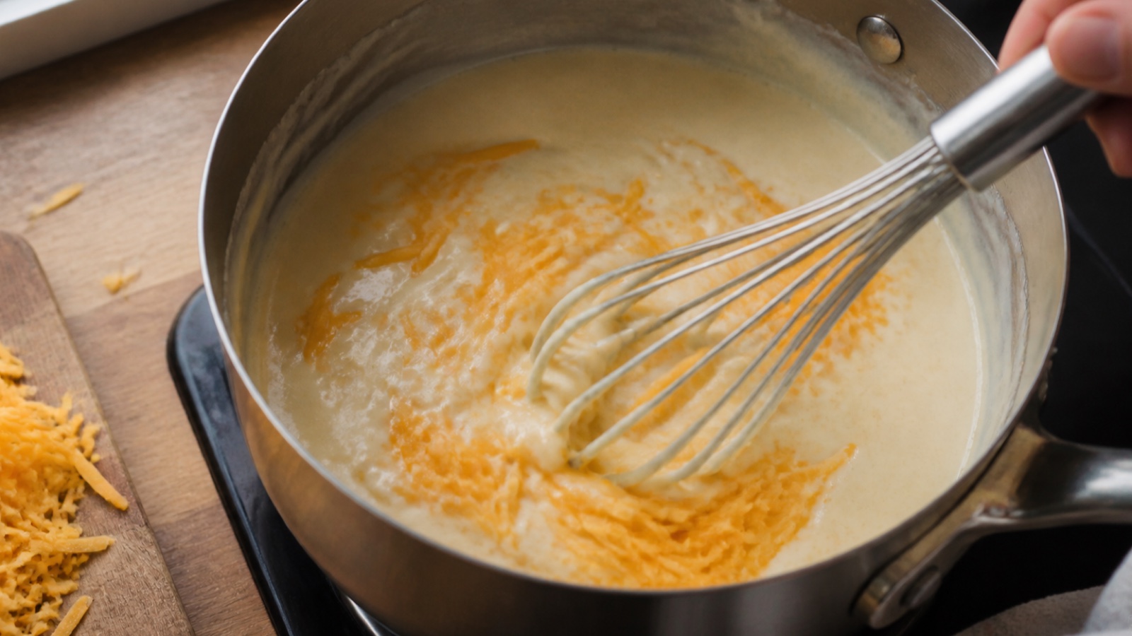 Preparation step for Creamy Thanksgiving Mac and Cheese - Ultimate Comfort Food