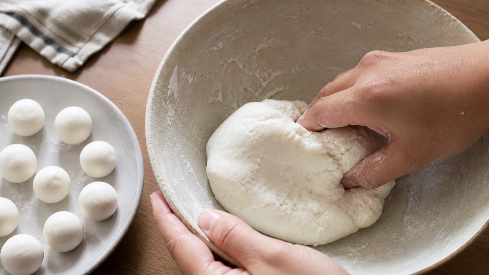 Preparation step for Shiratama Dango: 5 Irresistible Japanese Dumplings