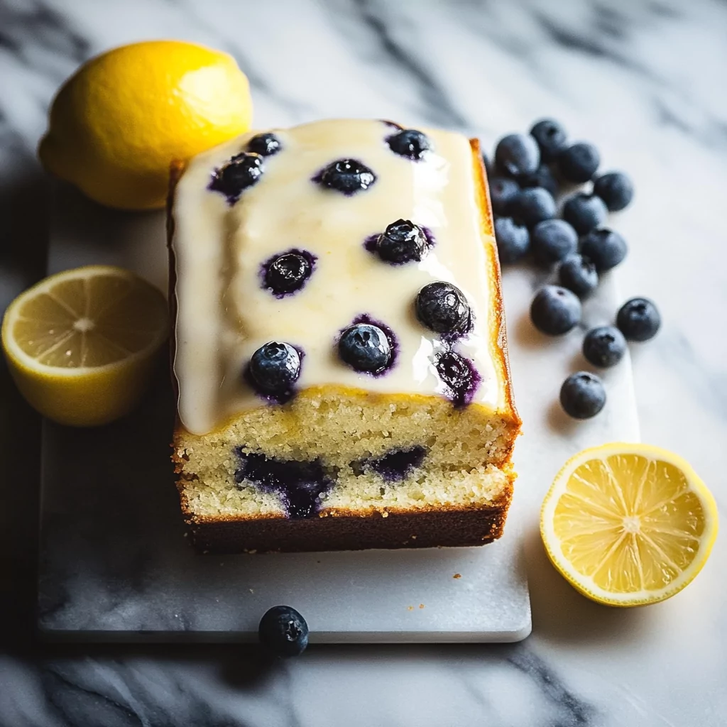 Lemon Blueberry Yogurt Bread