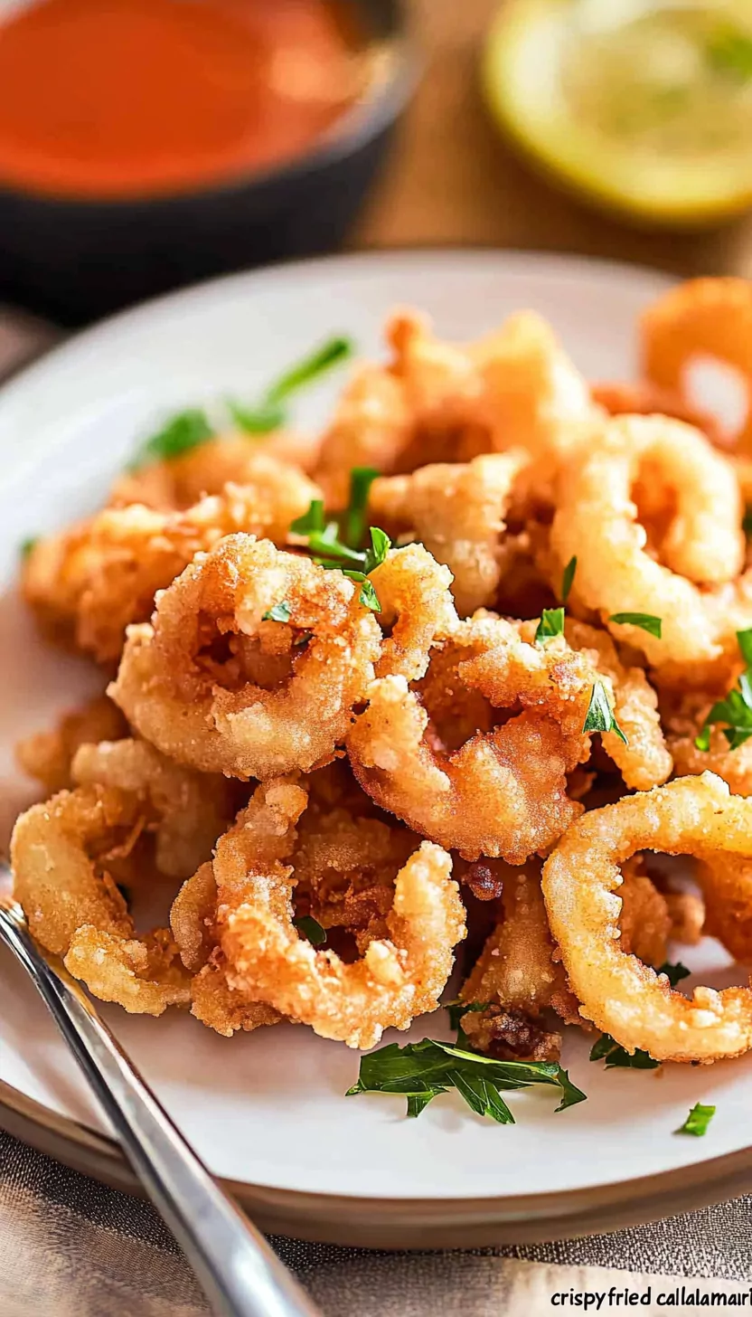 Crispy Fried Calamari
